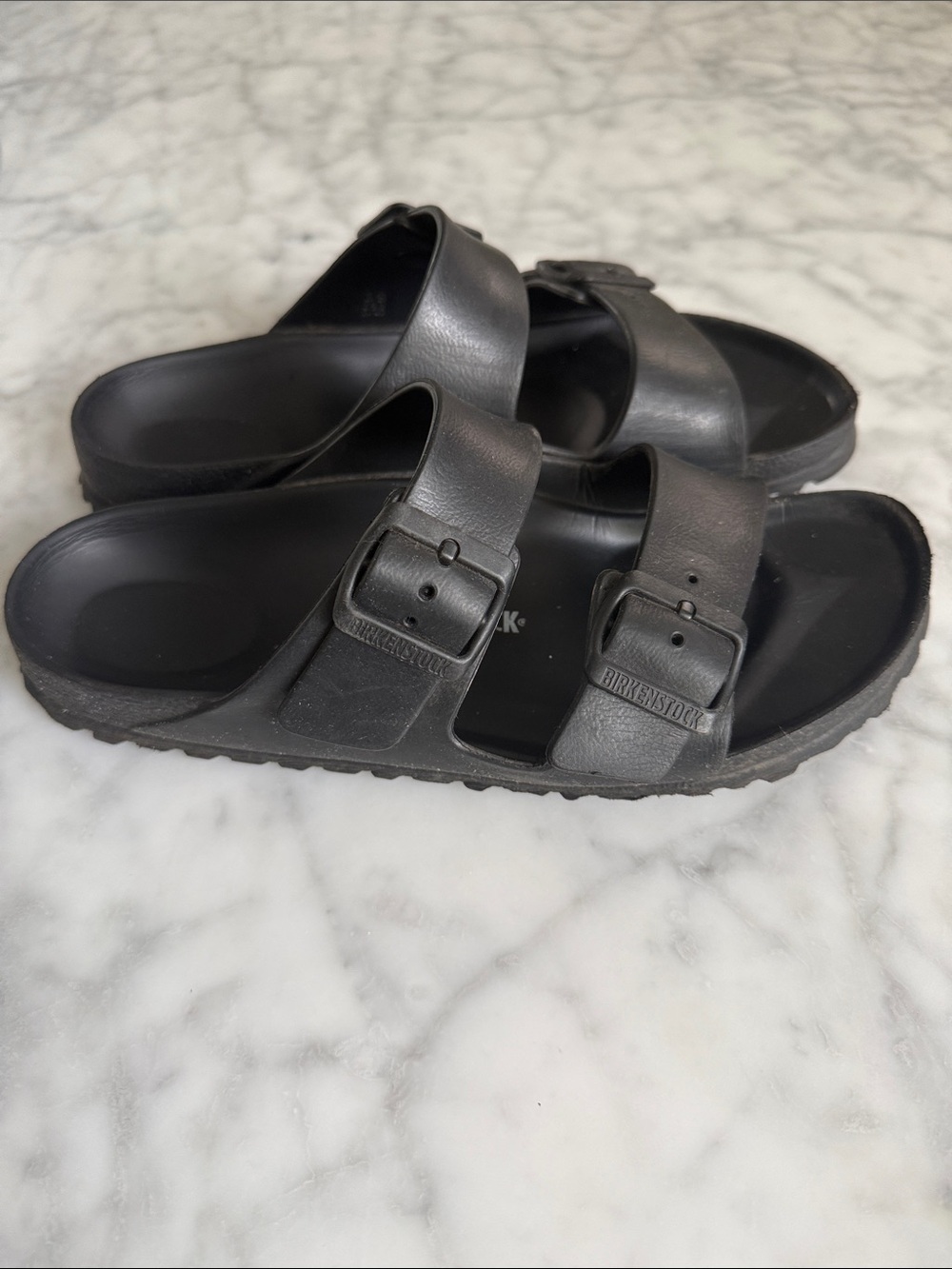Birkenstock Arizona Essentials Eva Sandal in Black
